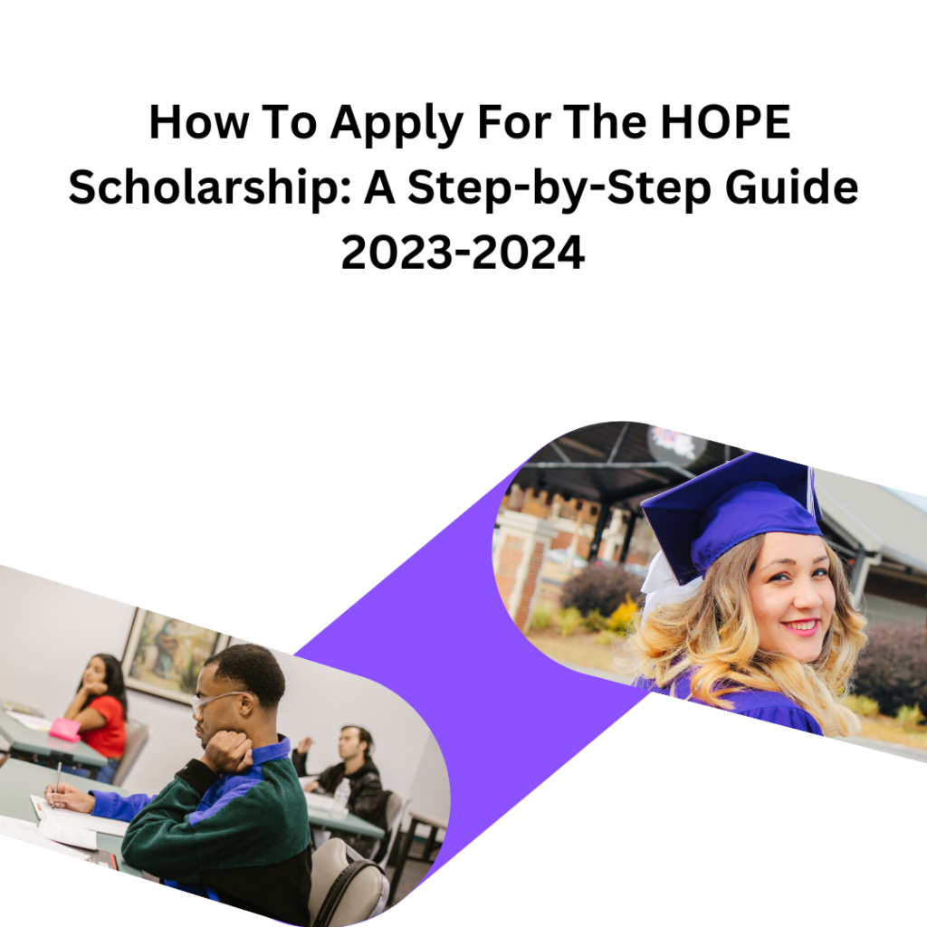 How To Apply For The HOPE Scholarship